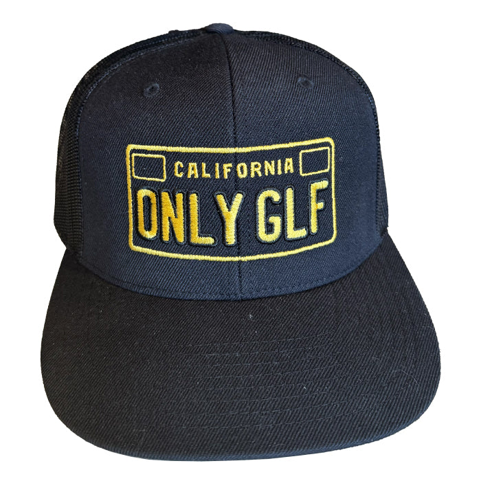 OnlyGolf License Plate Trucker Hat