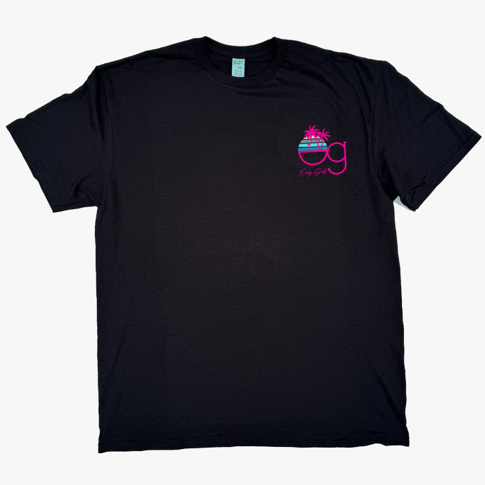 OnlyGolf OG T-shirt - Pink Black