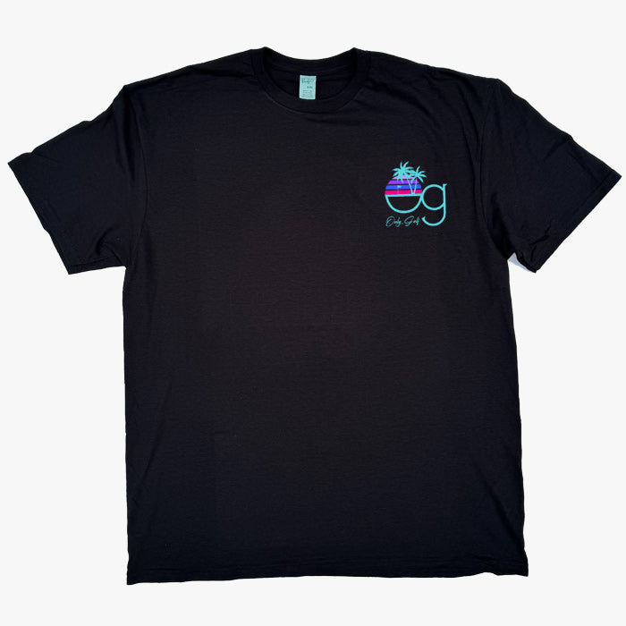 OnlyGolf OG T-shirt - Turquoise Black