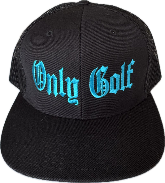 OnlyGolf Old English Trucker Turquoise