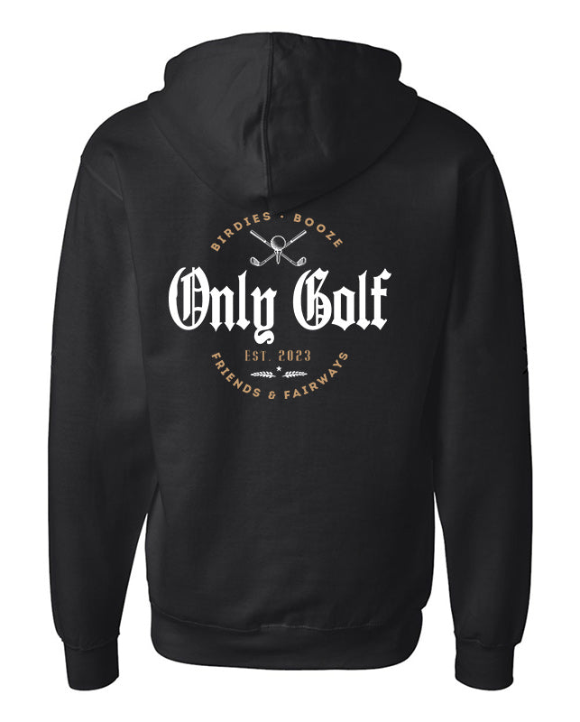 OG OnlyGolf Zip Hoodie - Black