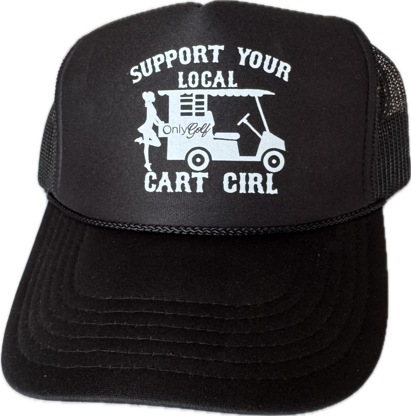 OnlyGolf Cart Girl black/white Hat