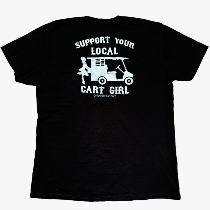 Cart Girl T-shirt - Black