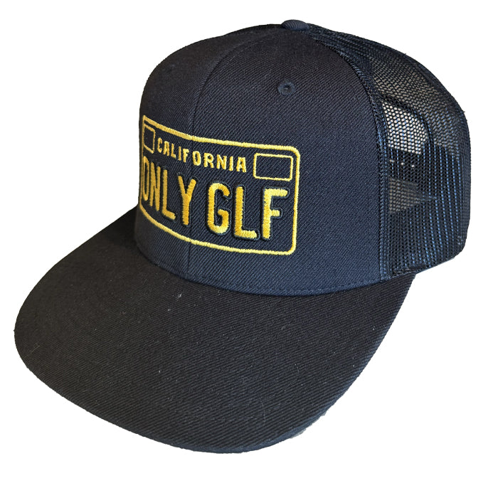 OnlyGolf License Plate Trucker Hat