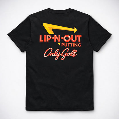 Lip Out T-shirt - Black