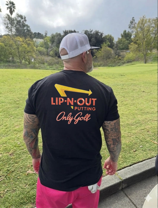 Lip Out T-shirt - Black