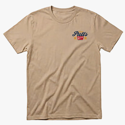 Zero Putts Given T-shirt - Tan