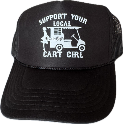 OnlyGolf Cart Girl black/white Hat