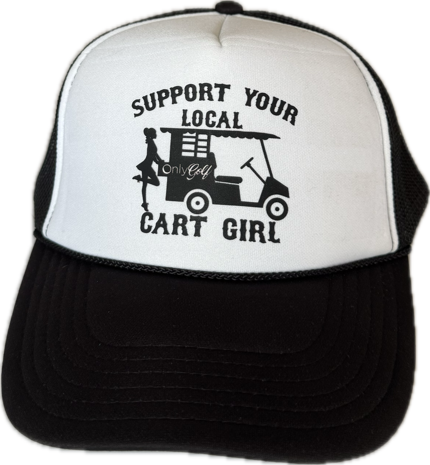 OnlyGolf Cart Girl black Hat