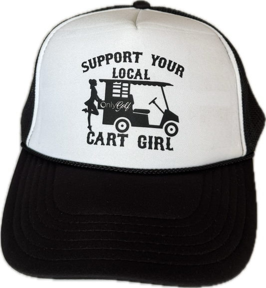 OnlyGolf Cart Girl black Hat